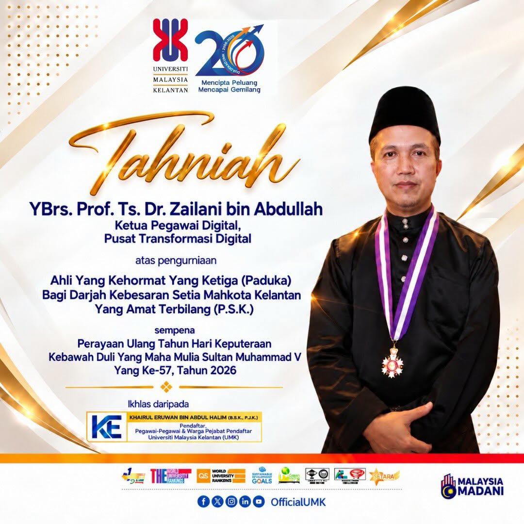 YBrs. PROF. TS. DR. ZAILANI BIN ABDULLAH 